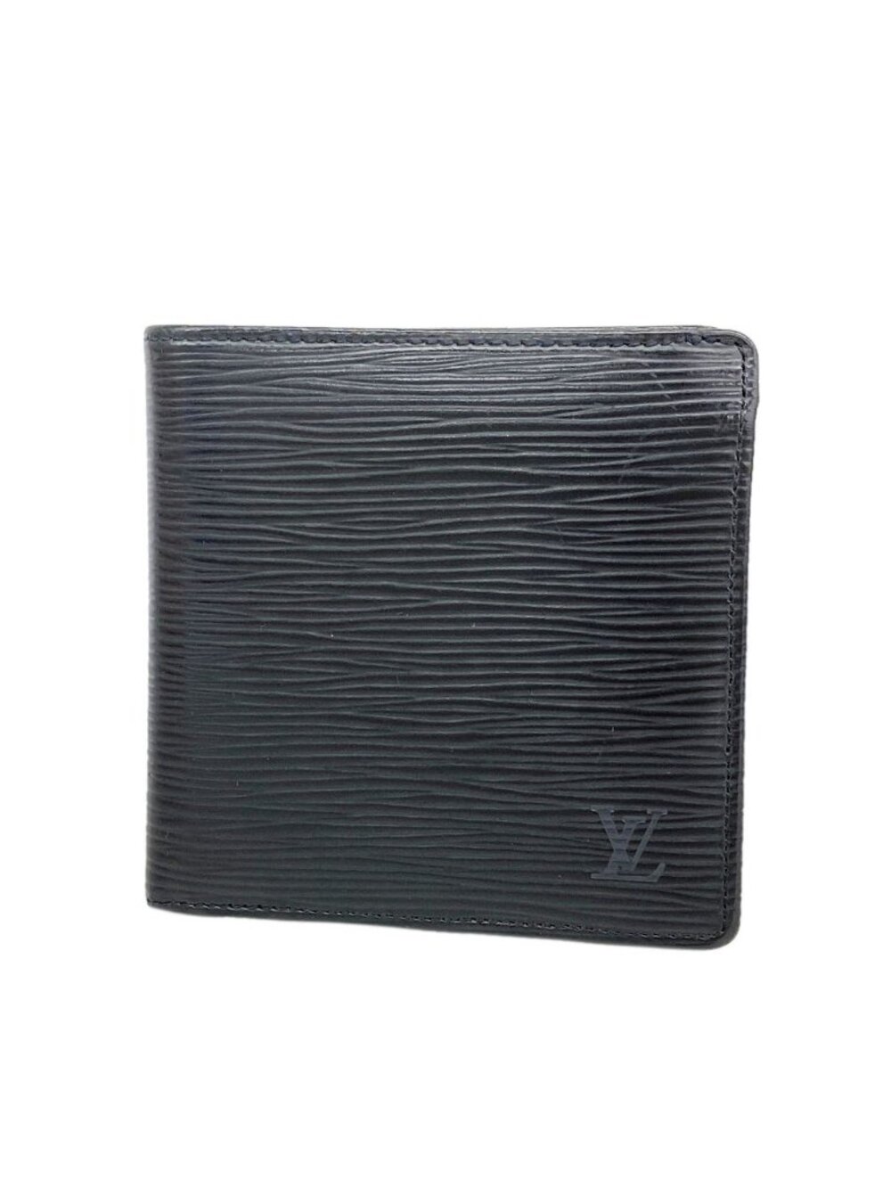 Louis Vuitton Wallet Epi Portefeuille Cartes Credit Monet Noir